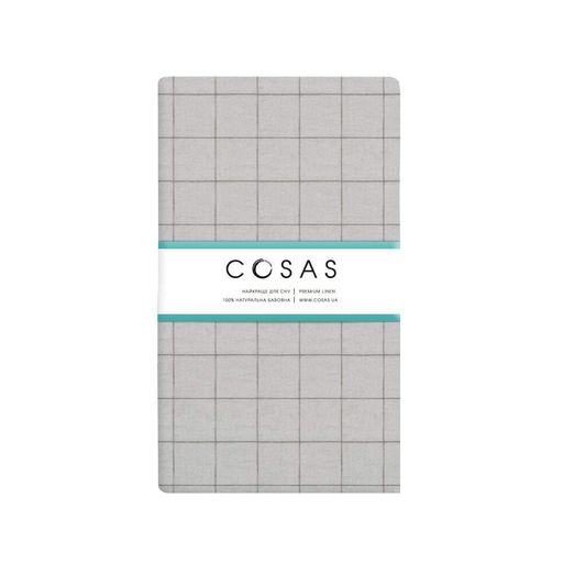 Простирадло на резинці в дитяче ліжечко 60х120 GREY GEOMETRY COSAS (4822052082409) (892225)