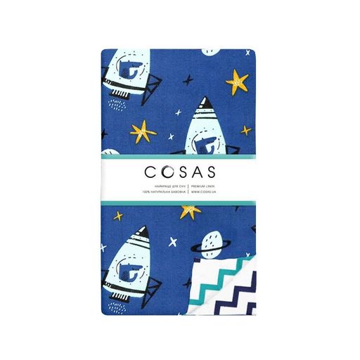 Підліткова постільна білизна BLUE SPACE COSAS (4822052082195) (892483)