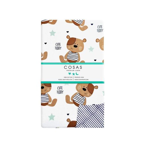Дитяча постільна білизна в ліжечко BEAR COSAS (4822055864774) (892500)