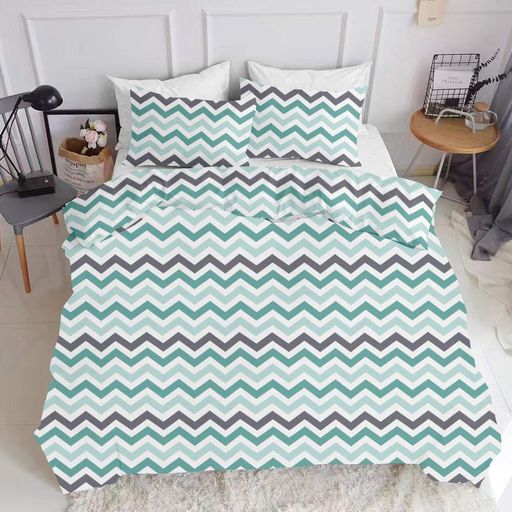 Наволочка на подушку 50х70 ZIGZAG MINT GREY COSAS (4822052044391) (892807)