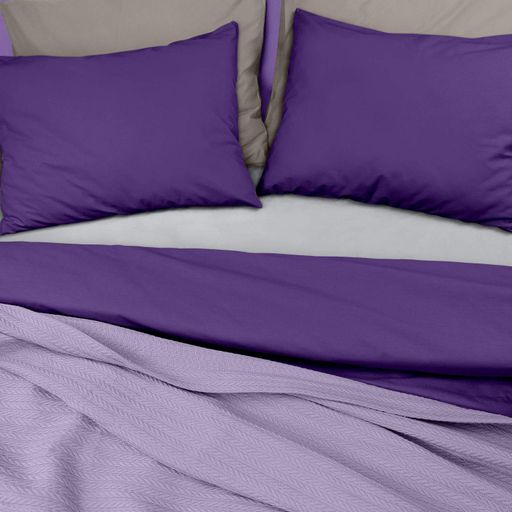 Плед покривало косичка 240х260 Lavander Knitted Braid COSAS (4822052106013) (893242)