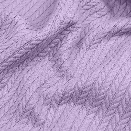 Плед покривало косичка 75x95 Lavander Knitted Braid COSAS (4822052105566) (893302)