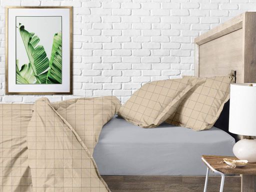 Наволочка на подушку 45х45 BEIGE GEOMETRY COSAS (4822052153710) (894502)