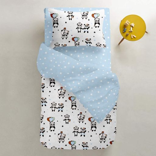 Простирадло на резинці 160х200х30 LIGHT BLUE STARFALL COSAS (4822052205857) (896793)