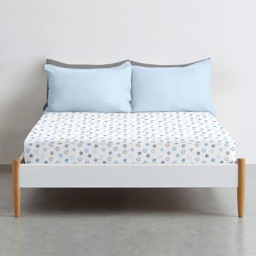 Простирадло на резинці 160х200х30 BLUE STAR COSAS (4822052205945) (896800)