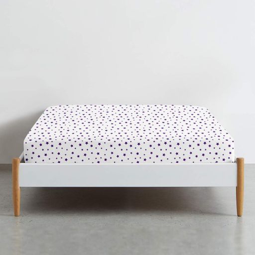 Простирадло на резинці 180х200х25 PURPLE STARS COSAS (4822052208953) (896952)