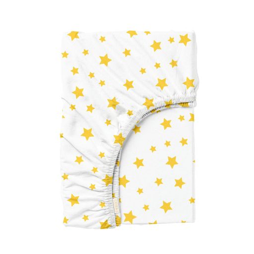 Простирадло на резинці 180х200х25 YELLOW STARS COSAS (4822052208977) (896953)