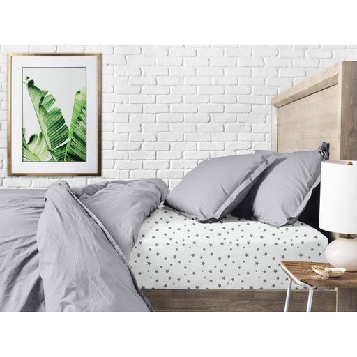 Простирадло на резинці 140х200х25 GREY STARFALL CS1 COSAS (4822052213254) (897169)