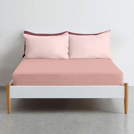 Простирадло на резинці 140х200х30 COPPER DOTS COSAS (4822052213759) (897210)