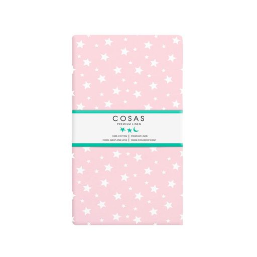 Простирадло на резинці 140х200х30 ROSE STARFALL COSAS (4822052214114) (897232)