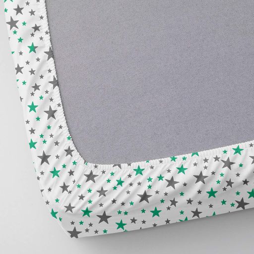 Простирадло на резинці в дитяче ліжечко 60х120 MINT STARS CS1 COSAS (4822070875274) (897404)