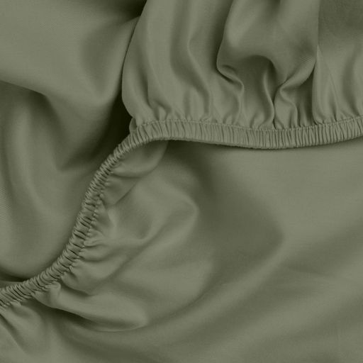 Простирадло на резинці 180х200х25 сатин OLIVE COSAS (4822052256268) (898885)