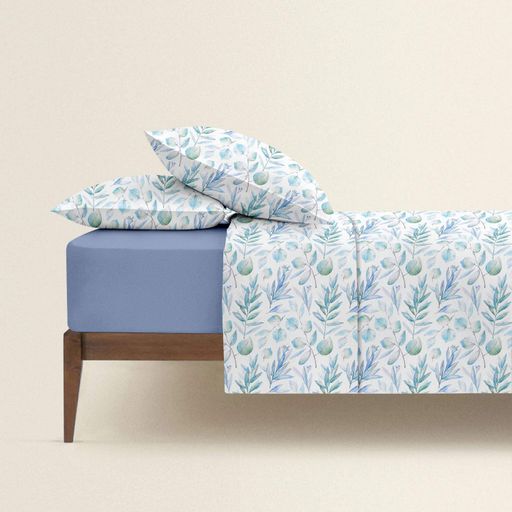 Підковдра полуторна 160х220 BLUE LEAVES COSAS (4822052264089) (899455)