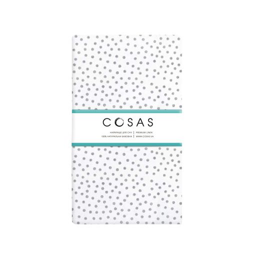 Простирадло на резинці 80х190х25 GREY BLOTS COSAS (4822052271841) (899573)