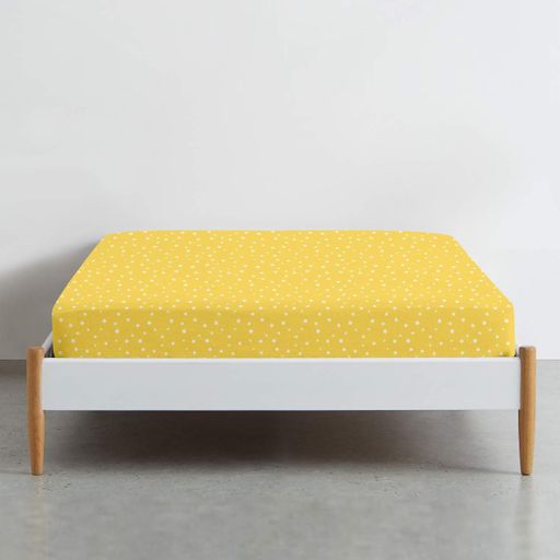 Простирадло на резинці 200х220 YELLOW STARFALL COSAS (4822052290392) (900574)
