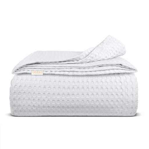 Плед покривало 240х260 Snow Waffle Weave COSAS (4822052106518) (902753)