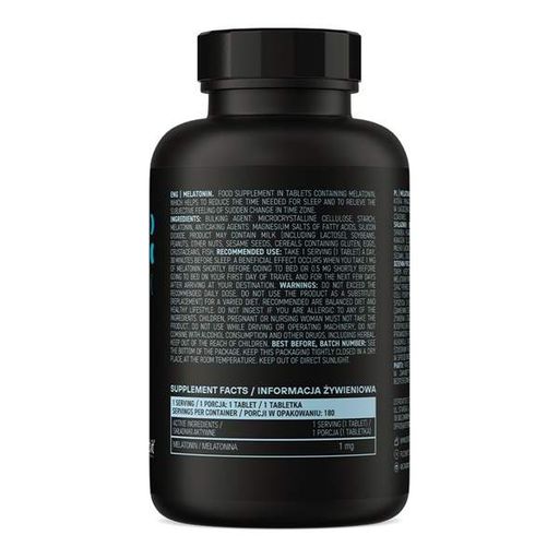 Мелатонин для спорта OstroVit Melatonin 180 Tabs (902881)