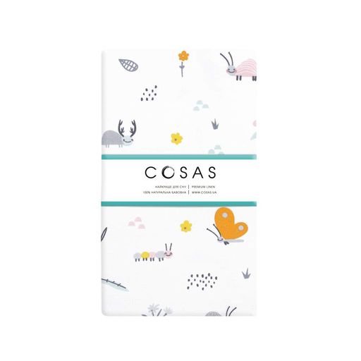Простирадло на резинці 180х200х30 BEES COSAS (4822052209141) (903353)