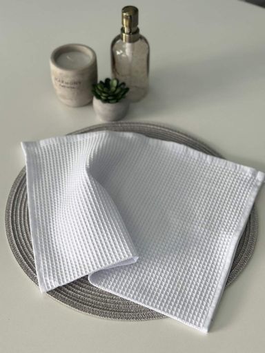 Вафельний рушник Ideal Textile 40х60 см 240 г/м2 (56860817) Білий (903548)
