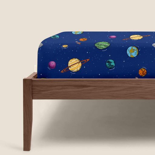 Простирадло на резинці 80х190х25 SPACE COSAS (4822052272657) (904022)
