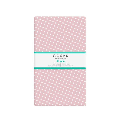 Простирадло на резинці 80х190х25 ROSE DOTS COSAS (4822052271742) (904754)