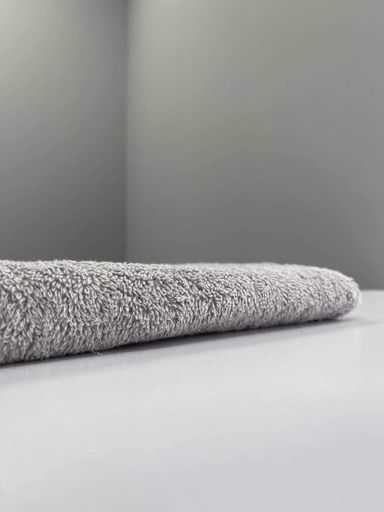 Полотенце однотонное Ideal Textile 70х140 см 400 г/м2 (56860923) Сірий (904976)
