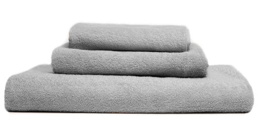Полотенце однотонное Ideal Textile 70х140 см 400 г/м2 (56860923) Сірий (904976)