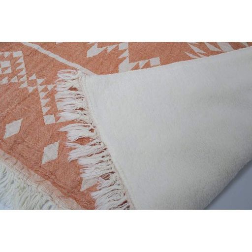 Плед мікроплюш Barine Kilim orange 130x170 (907084)