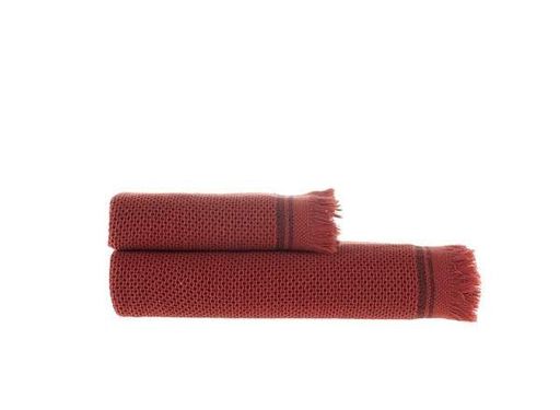 Полотенце махровое Buldans Parga (Patara) burnt bordo бордовый 50x90 (907251)