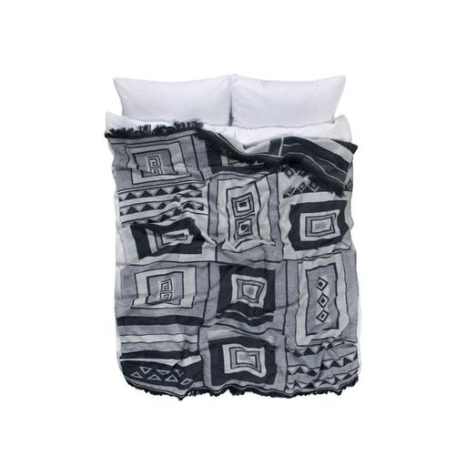 Плед Lotus Home Black&White хлопок 200x220 (907387)