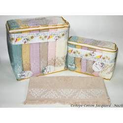 Набор полотенец Cestepe Cotton Delux Жаккард Nazli 70x140 (6 шт) (907548)