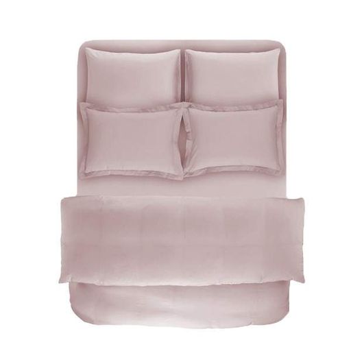 Простирадло на гумці з наволочками Penelope Celine pink рожевий 180x200+50x70(2) (907875)