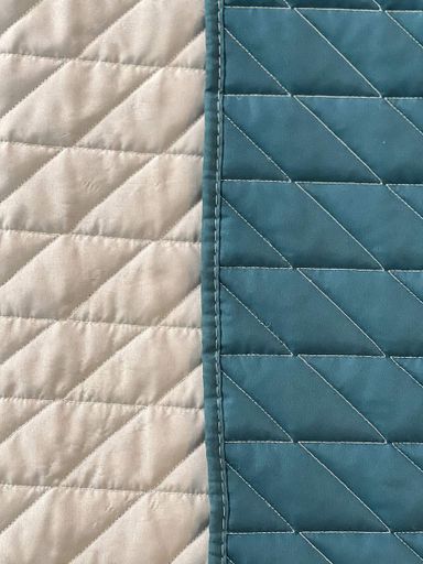 Покрывало ArCloud Romb Grey/Indian Teal стеганное двустороннее 200x220 евро (907929)