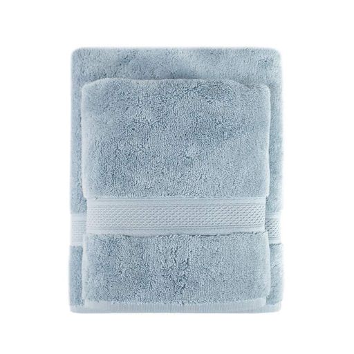 Полотенце махровое Lotus Home Grand soft twist blue голубой 90x150 (907968)