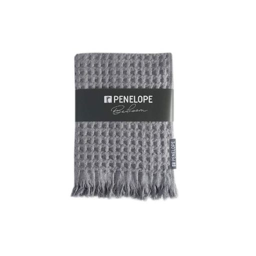 Полотенце Penelope Eve Waffle antrasit антрацит 90x150 (909074)