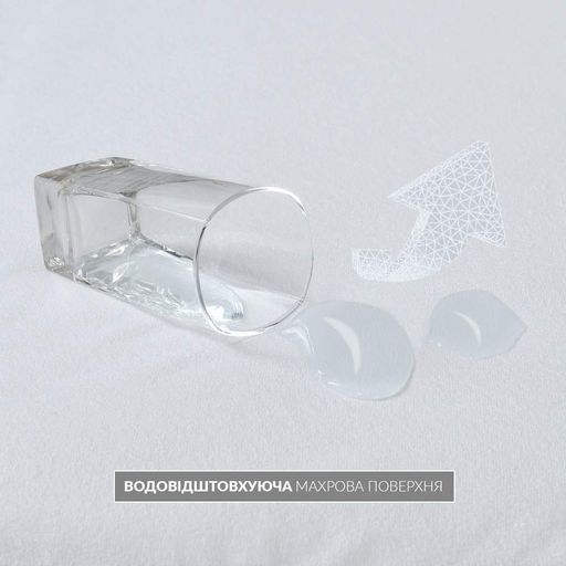 Наматрацник на гумках IDEIA Аква Стоп Готель водонепроникний 120x200 (909969)
