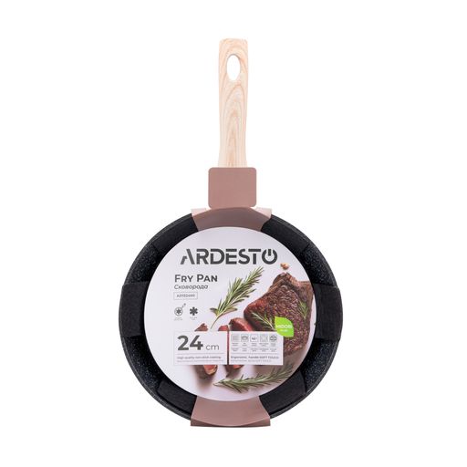 Сковорода глубокая Ardesto Midori черный мрамор