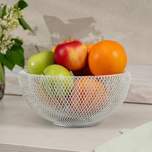 Корзина Ardesto Midori белая, 25*25*12 см (AR0902W)