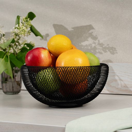 Корзина Ardesto Midori черная, 25*25*12 см (AR0902B)