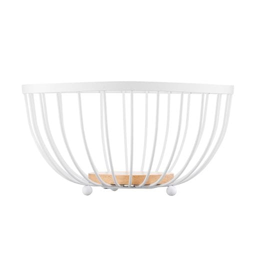 Корзина Ardesto Midori белая, 25*25*13 см (AR0904W)