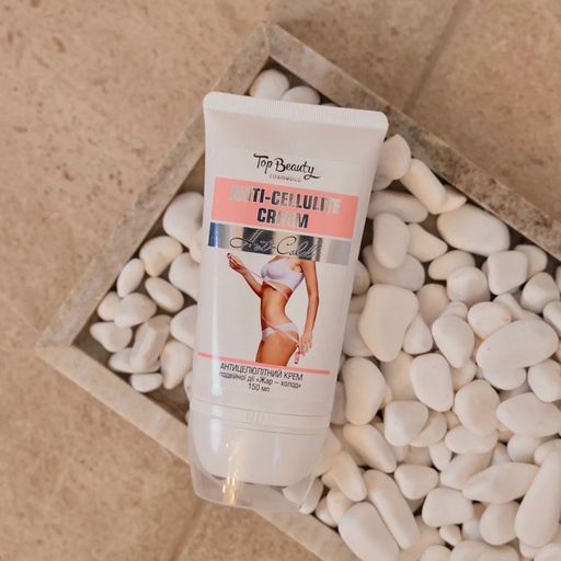 Антицеллюлитный крем для тела Top Beauty Anti-Cellulite Hot-Cold Cream двойного действия Жар-холод, 150 мл