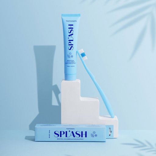 Освіжальна зубна паста Splash Mentol Cucumber Toothpaste з ...