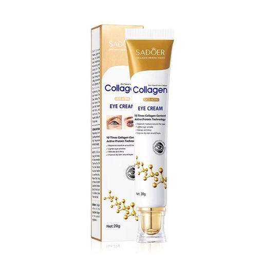 Крем для шкіри навколо очей Sadoer Collagen Anti-Aging Eye Cream з колагеном, 20 г