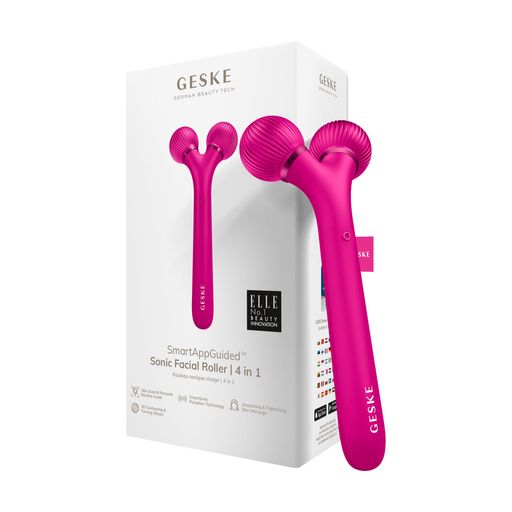 Электронный звуковой ролик для лица Geske Sonic Facial Roller 4 в 1