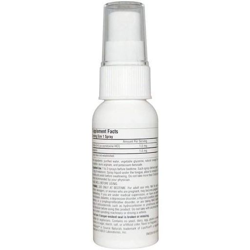 Мелатонин для сна Source Naturals NutraSpray Melatonin, 2 fl oz 59,14 ml Natural Orange Flavor SNS-00328 (918760)