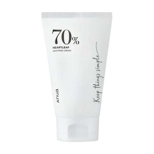 Заспокійливий крем для обличчя Anua Heartleaf 70% Soothing Cream, 100 мл