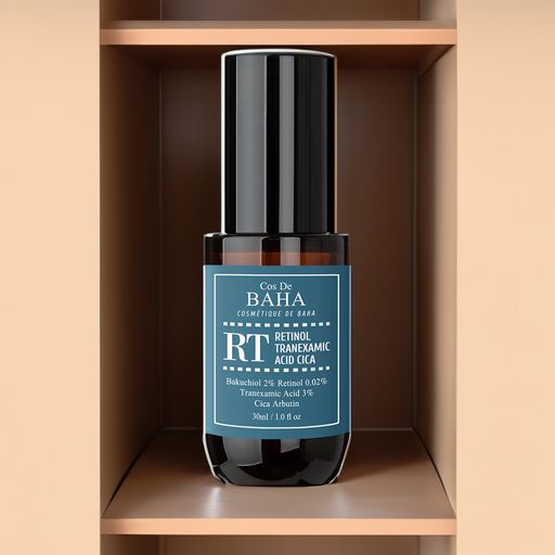 Сыворотка для лица Cos De Baha Retinol Tranexamic Acid Cica с бакучиолом, транексамовой кислотой и ретинолом, 30 мл