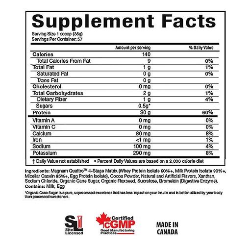 Протеин Magnum Nutraceuticals Quattro 1820 g /50 servings/ Fruity Hoops (920047)