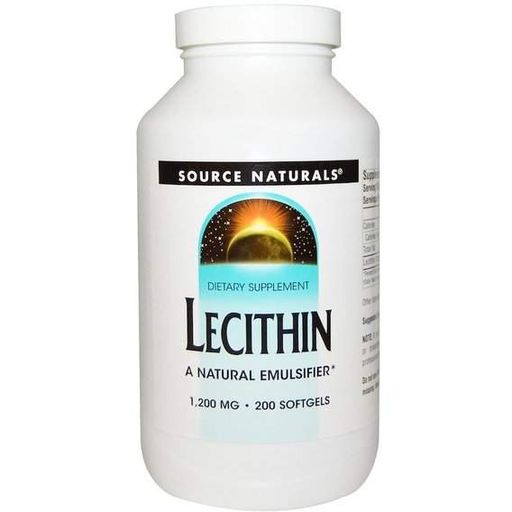 Лецитин Source Naturals Lecithin 200 Caps (920126)