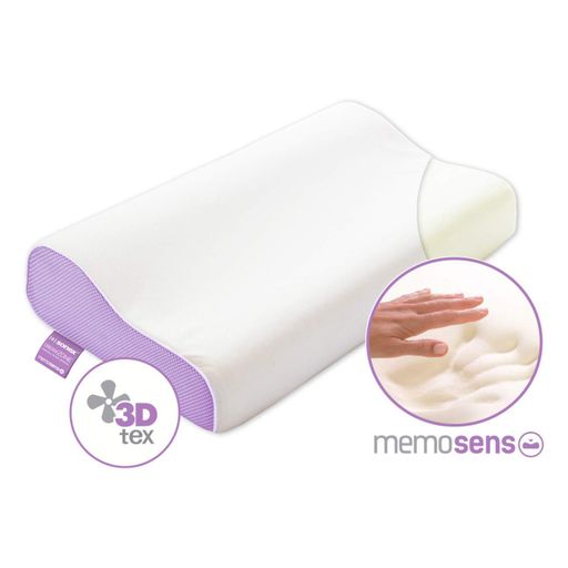 Подушка анатомическая с памятью 40x60x11/9 см Memory Sonex SO102201 (921203)